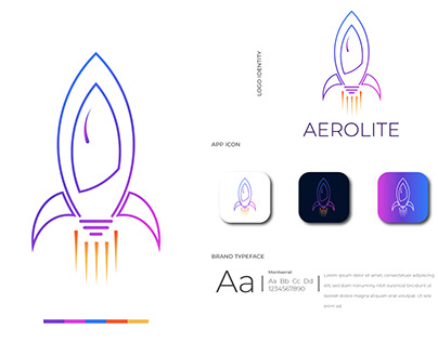 Rocketship Logo-Aerolight