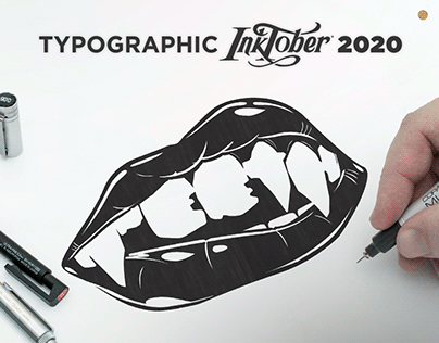 Typographic INKTOBER