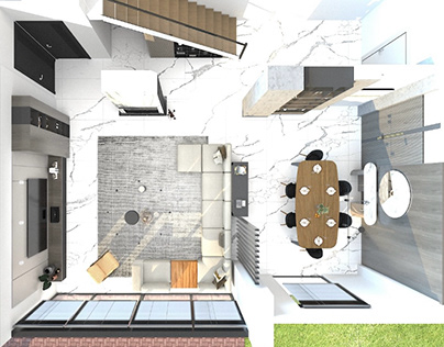 Mosaic Villa Living Room Project / Eskişehir, 2022
