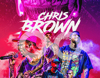 Chris Brown Poster Design