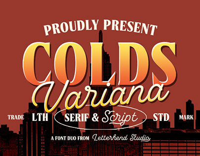 Cold Variana Font Duo