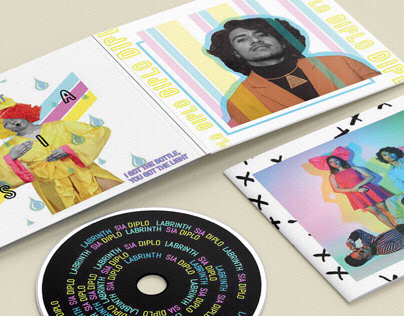 LSD: CD Cover for Music Artist