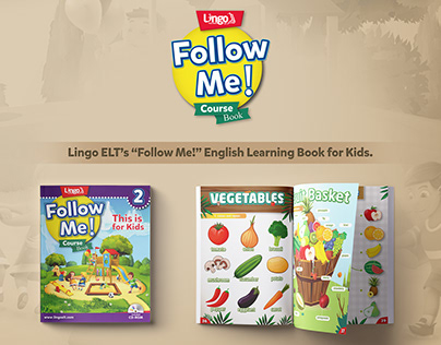 "Follow Me!" English Learning Book Design