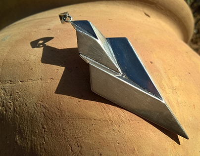 Origami pendant