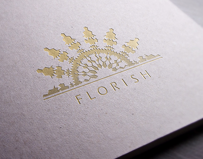 Florish logo design.