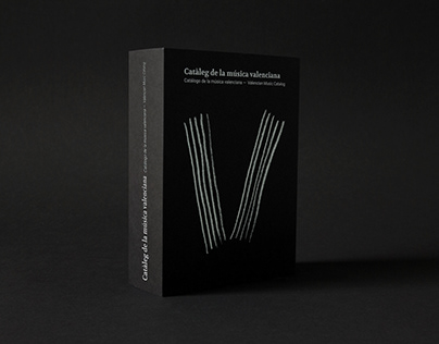 Valencian music catalog. Editorial Design. IVC, 2018