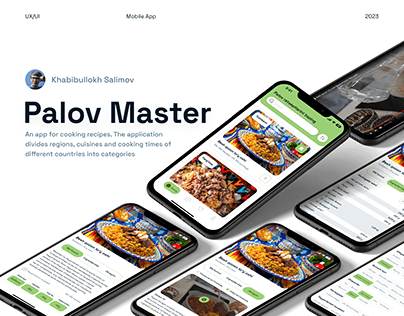 Palov Master — Mobile App Design