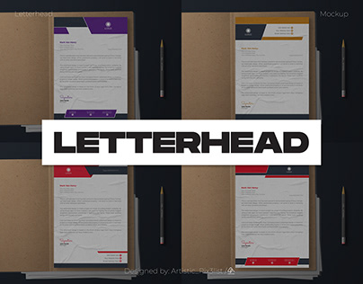 A4 Letterhead Design