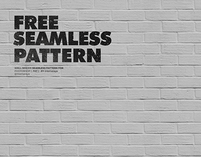 FREE Wall Bricks Seamless Pattern