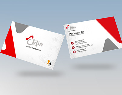 busniss card Tiba poultry grandparents