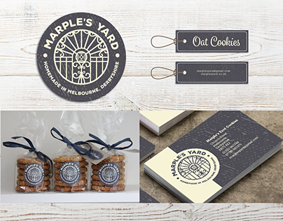 Marple's Yard - Homemade Cookies Branding