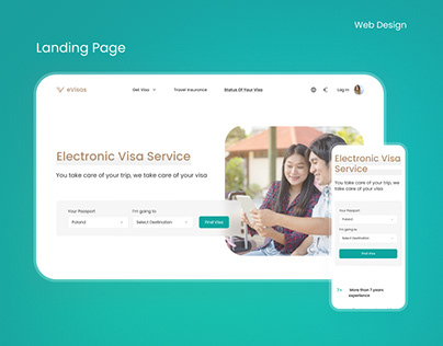 Landing Page - Electronic Visa Service