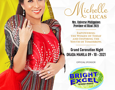 Michelle Lucas posters for sponsorships
