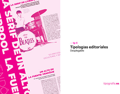 TIPOGRAFÍA 1 - Tipologías editoriales