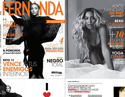 Fernanda Magazine (Mexico) - Editorial - Beyonce