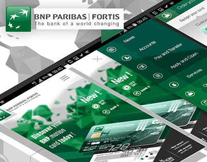 BNP Paribas Fortis / Motion bank card