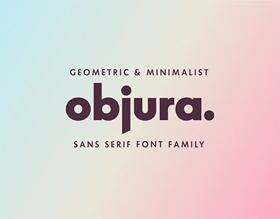Objura - Minimalist Sans Serif