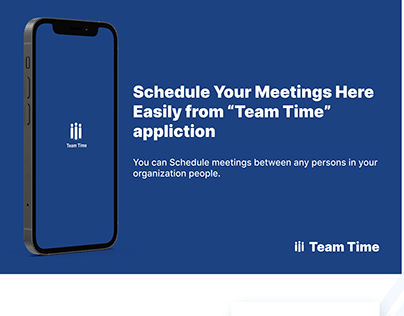 Team Time Application for Schedule Meetings