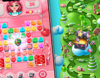 Candy Sweet Match-3 Game