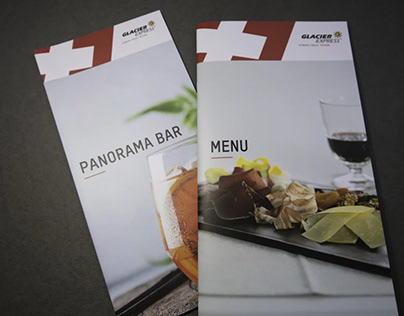 Diverse Speisekarten für die Panoramic Gourmet AG