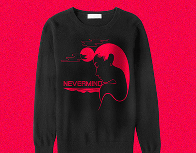 Nevermind clothing, sweater design.