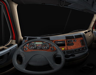 Truck interiors for American Truck Simulator