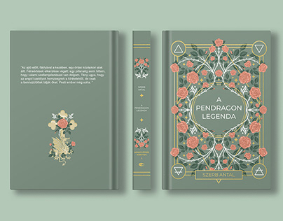 Szerb Antal: A Pendragon legenda book cover design