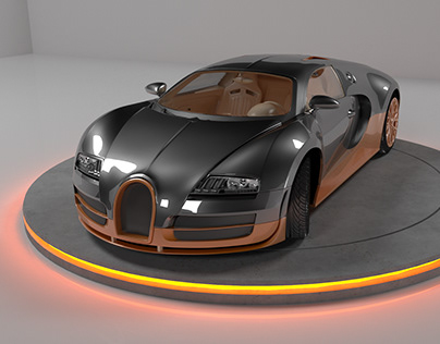 3D car model | Bugatti Chiron