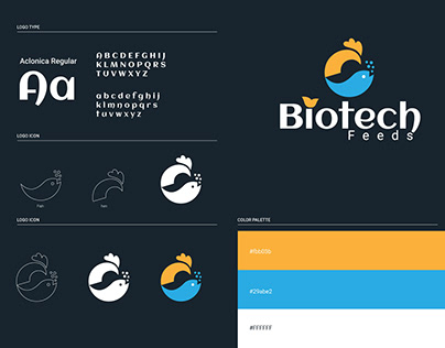 Biotech Feeds Logo Design