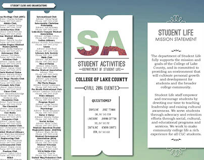 Student Activities Brochure