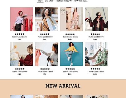 ecommerce fashion cloths website