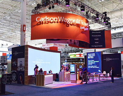 Carlson Wagonlit Travel 20x50 Exhibition