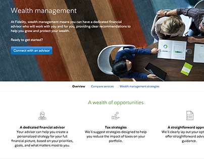 Fidelity Investments: Retail Website
