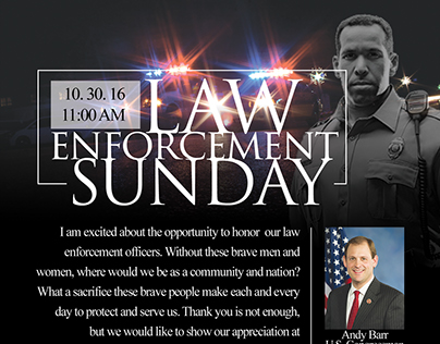 Law Enforcement Sunday