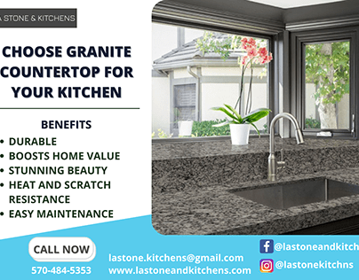 Choose Granite Countertop for Your Kitchen