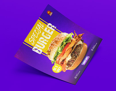 Design for Affiche Burger