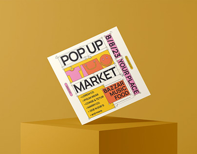 Pop Up Market - Flyer Media kit