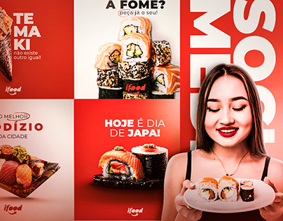Social Media - Sushi | Restaurante Japonês