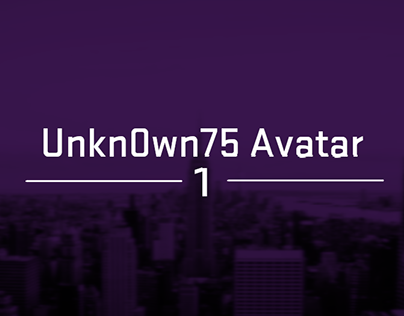 Unkn0wn75 Avatar