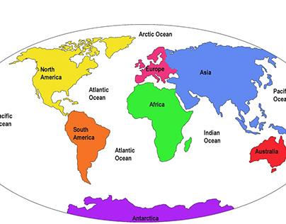 World Map on Behance