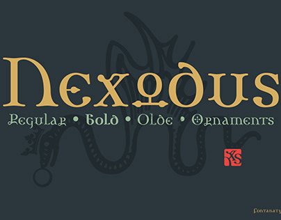 Nexodus typeface