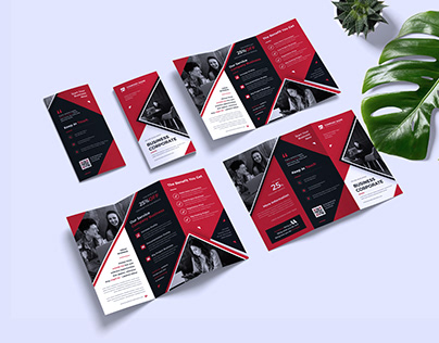Company Trifold Brochure Design