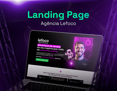Landing Page (Página de vendas) - Agência Lefoco