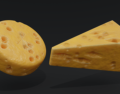 Procedural Cheese Shader