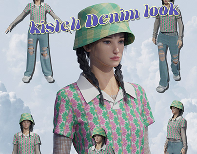 kistch denim outfits