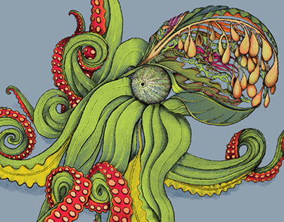 Floral Seas - Octopus