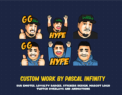 TWITCH EMOTES CHARACTER