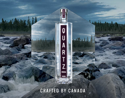 Quartz Vodka website
