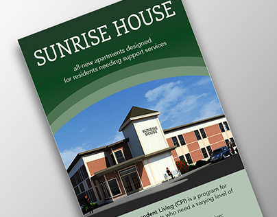 Rack Card for Assisted Living Facility