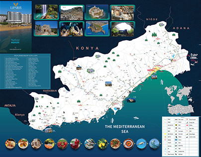 Mersin Turizm Haritası